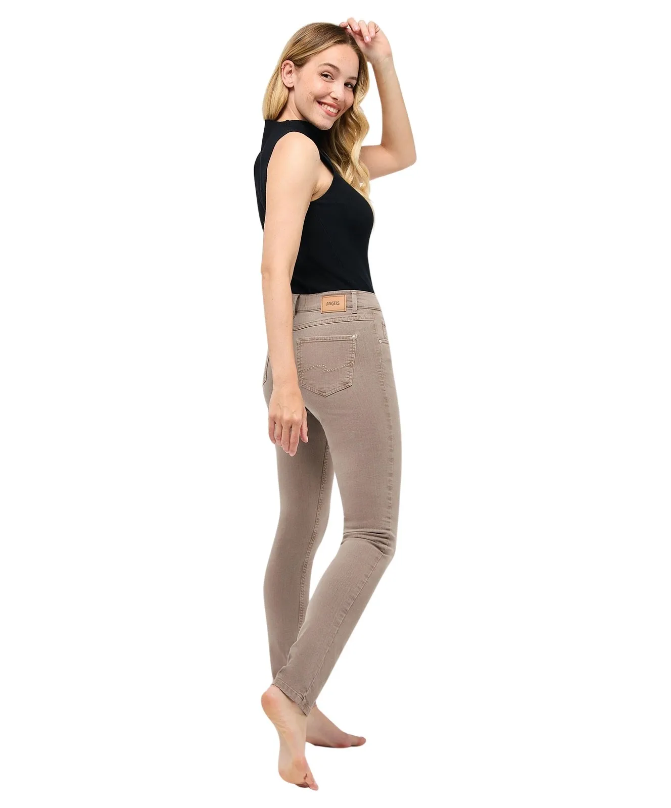 Damen Jeans Skinny von Angels in Truffle Used