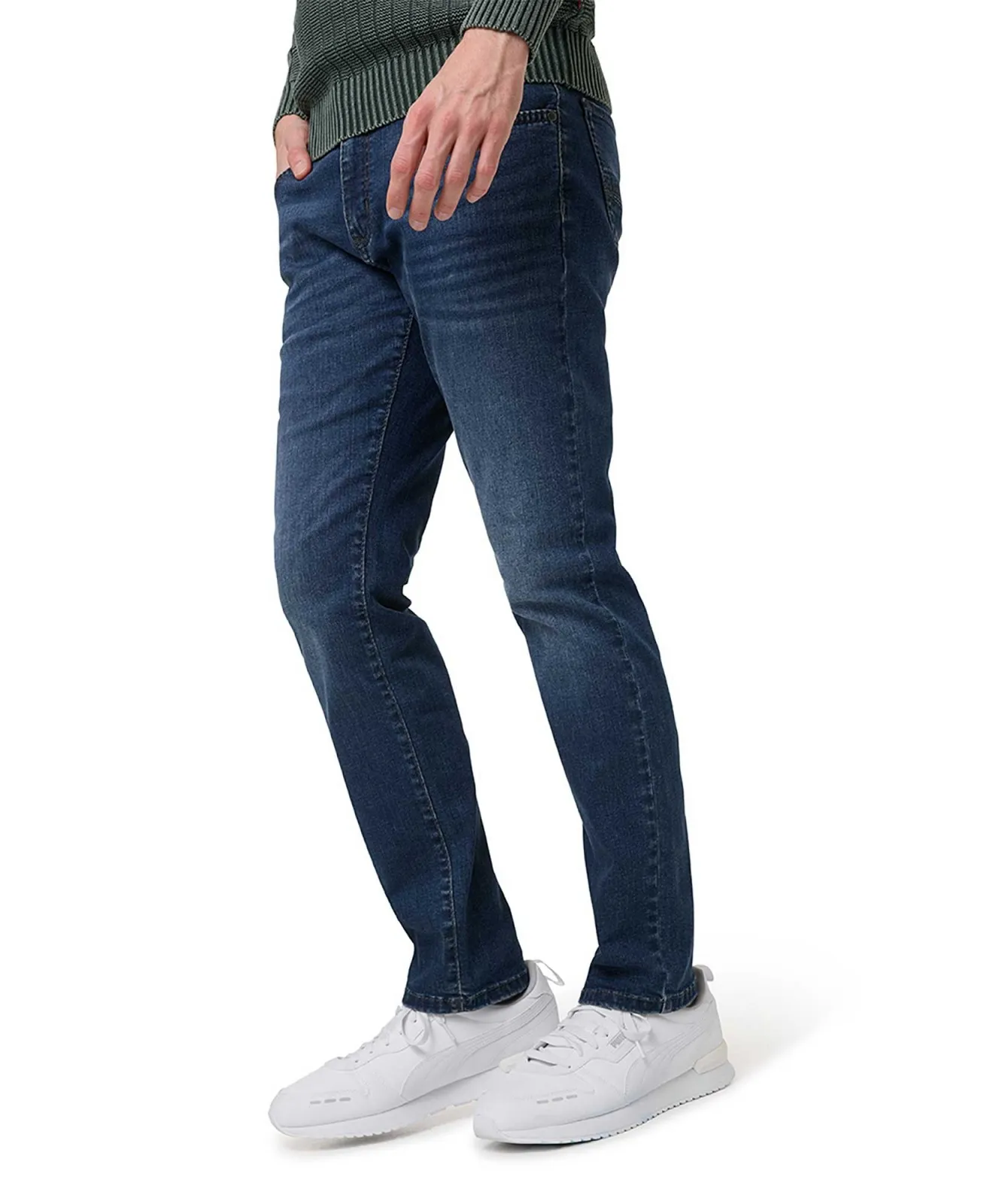 Herren Jeans Rando 1674 von Pioneer in Blue Black
