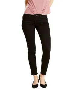 Levi's 711 Skinny Jeans in schwarzem Black