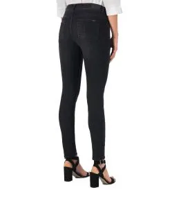 Garcia Super Slim Jeans Rachelle in schwarzem Dark Used