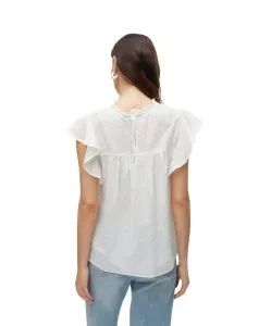 Vero Moda Blusenshirt Trine in Weiß