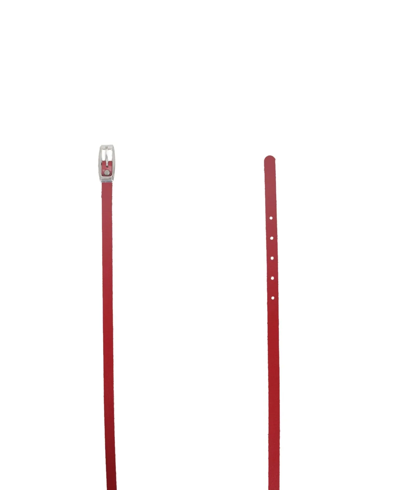 Damen Gürtel 1,5cm Nappaledergürtel von Bernd Götz in Rot