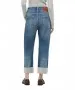 Damen Jeans Baggy Straight von MAC in Mid Blue Commercial Authentic
