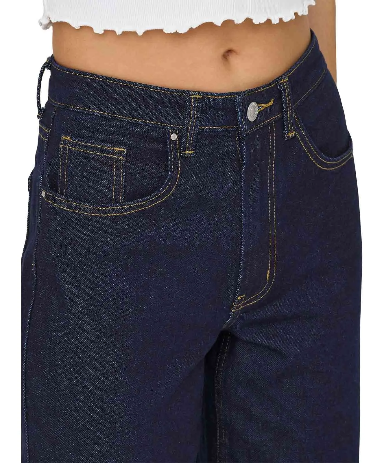 Damen Jeans Juicy von Only in Dark Blue