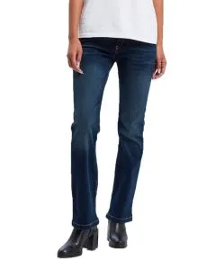Cross Lauren - Regular-Fit Jeans mit weitem Bein