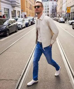 MAC Jeans Modern Fit Arne Pipe in Venice Blue Used