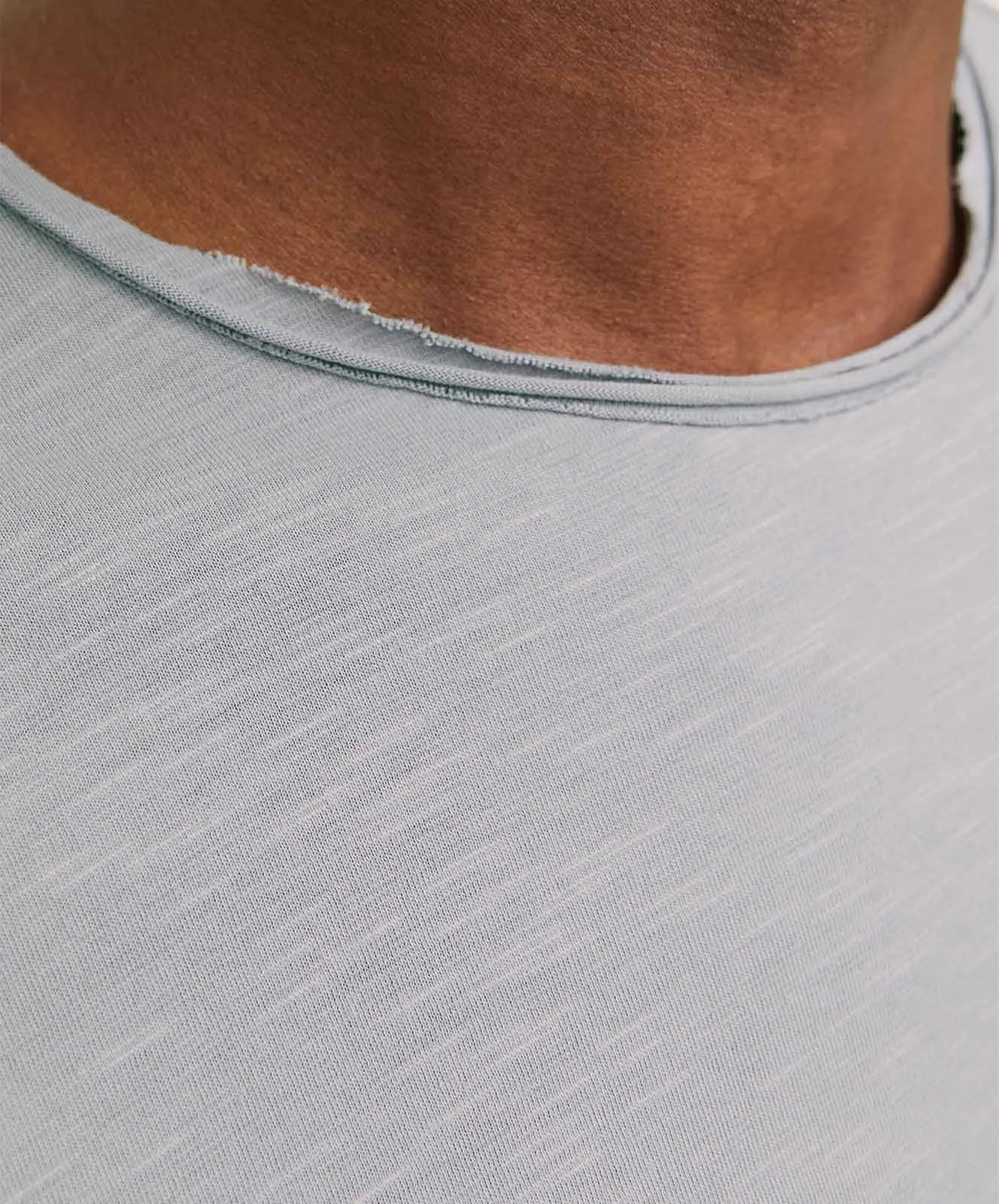 Herren Shirt Basher Tee von Jack & Jones in Utimate Grey