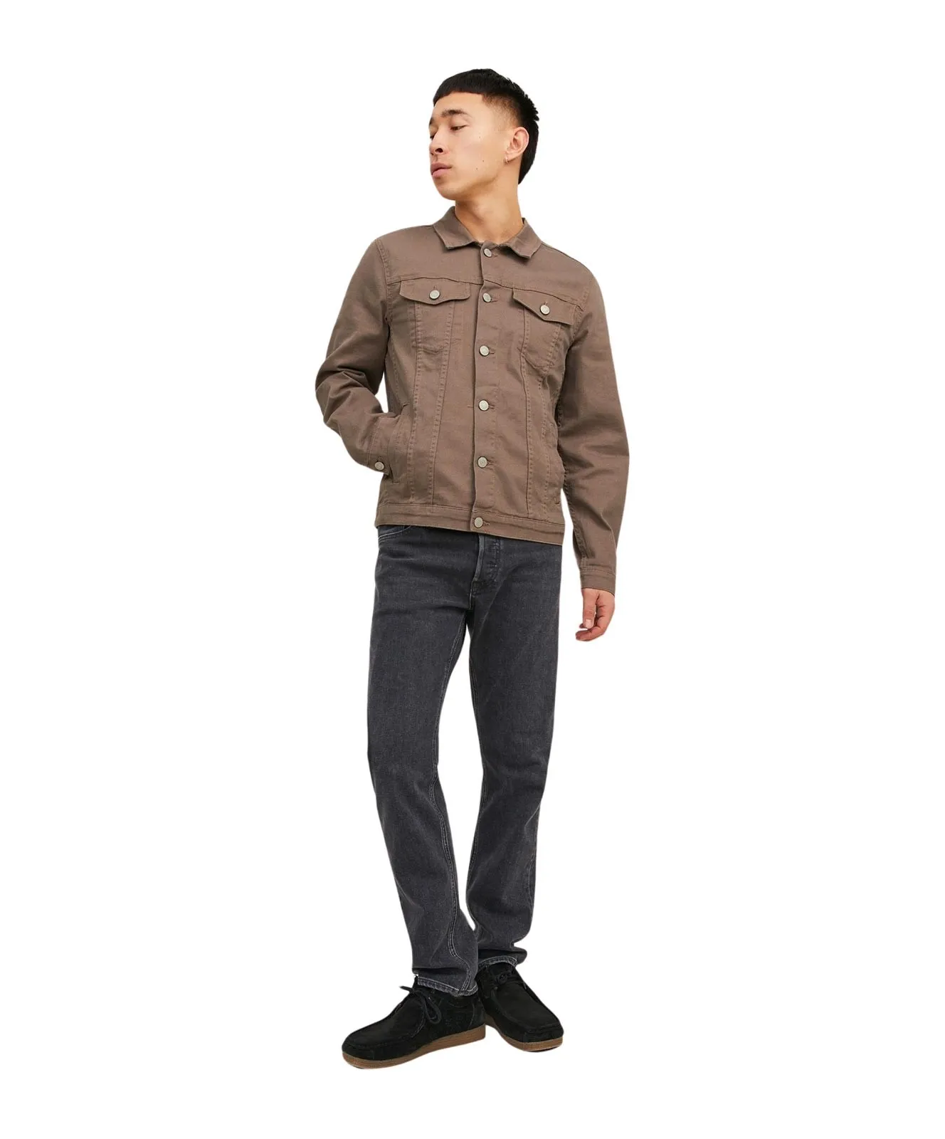 Herren Jeans Mike Original von Jack & Jones in Black Denim