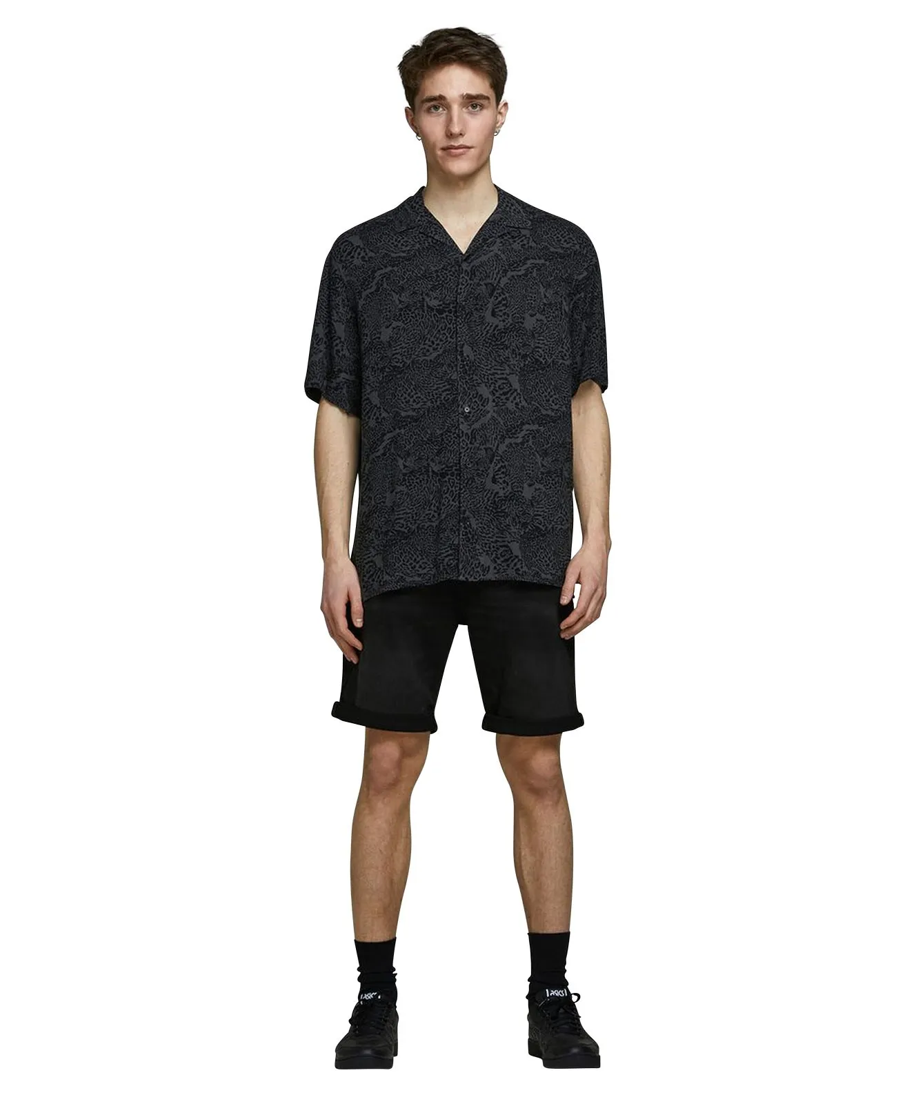Herren Jeans Rick Icon von Jack & Jones in Black Denim