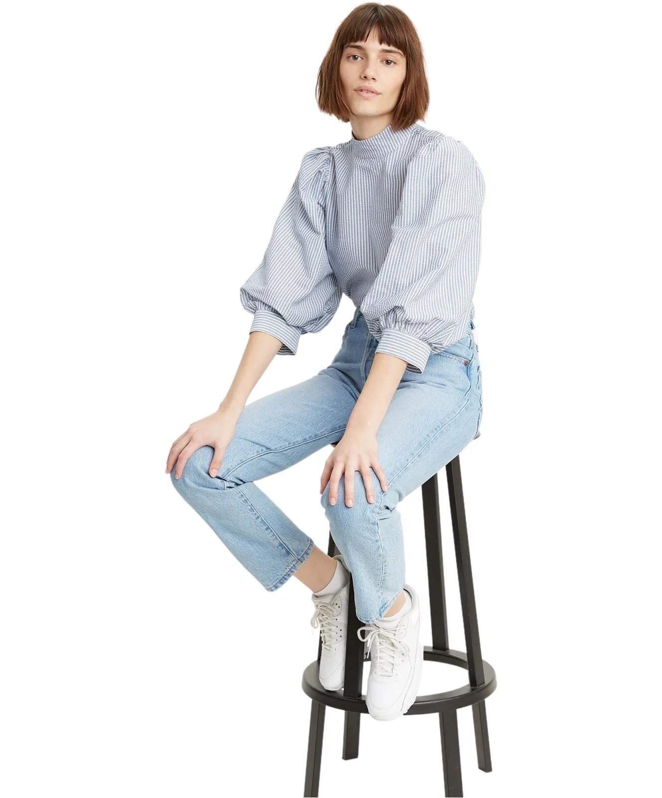 Damen Jeans 501 Crop von Levis in Ojai Luxor