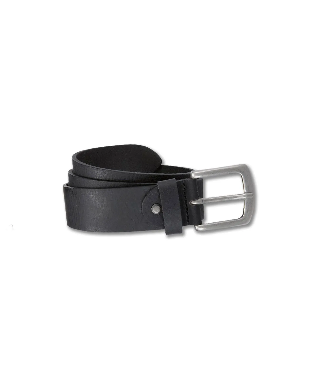 Herren Gürtel 4cm Büffel Ledergürtel von Bernd Götz in Schwarz