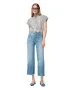 Damen Jeans Jamie von MAC in Blue High-Low Wash