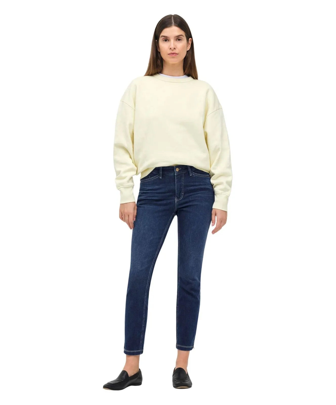 Damen Jeans Dream Chic von MAC in Dark Used