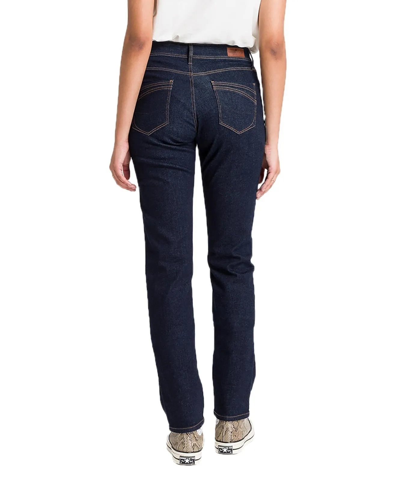 Damen Jeans Anya von Cross in Rinsed