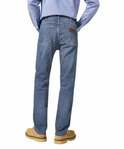 Wrangler Greensboro Jeans Straight Fit in Blue Jam