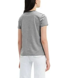 Levi's T-Shirt mit Batwing-Logo im gestreiften Look
