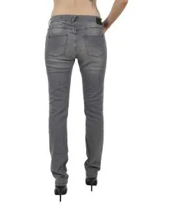 Pioneer Jeans Straight Sally in grauem Used-Look