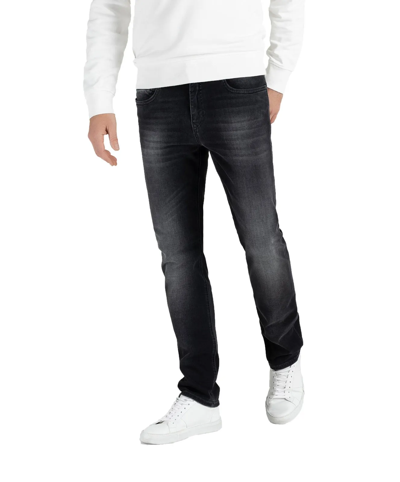 Herren Jeans Arne von MAC in Authentic Black Black