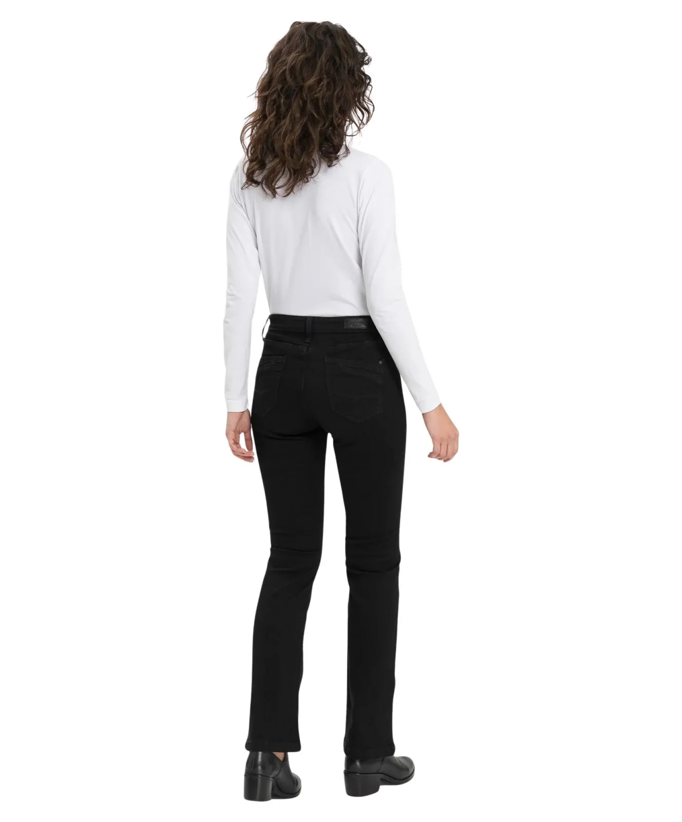 Damen Jeans Lauren von Cross in Black