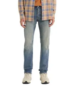 Levi’s 501 Original-fit Jeans in blauem Indigo Destructed