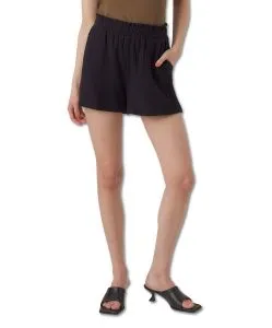 Vero Moda Shorts in Schwarz mit Baggy Fit
