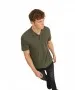 Herren Shirt Basic Polo von Jack & Jones in Olive Night