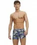 Herren Unterwäsche Flower von Jack & Jones in Black Bardaboes cherry - Maritime blue