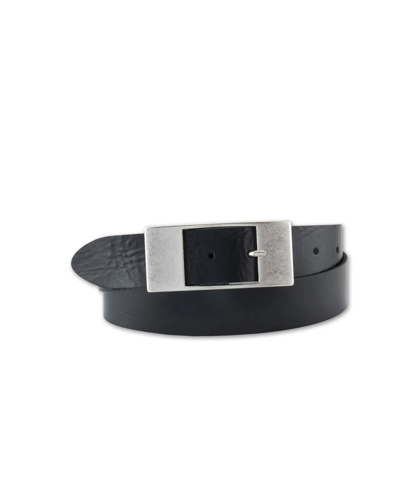 Damen Gürtel 3,5cm Nappaledergürtel von Bernd Götz in Schwarz