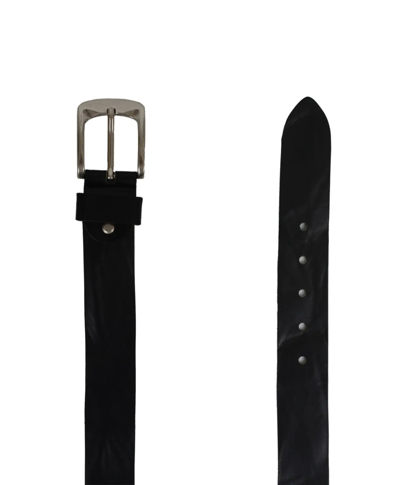 Damen Gürtel 4cm Walklederg.geprägt von Bernd Götz in Black