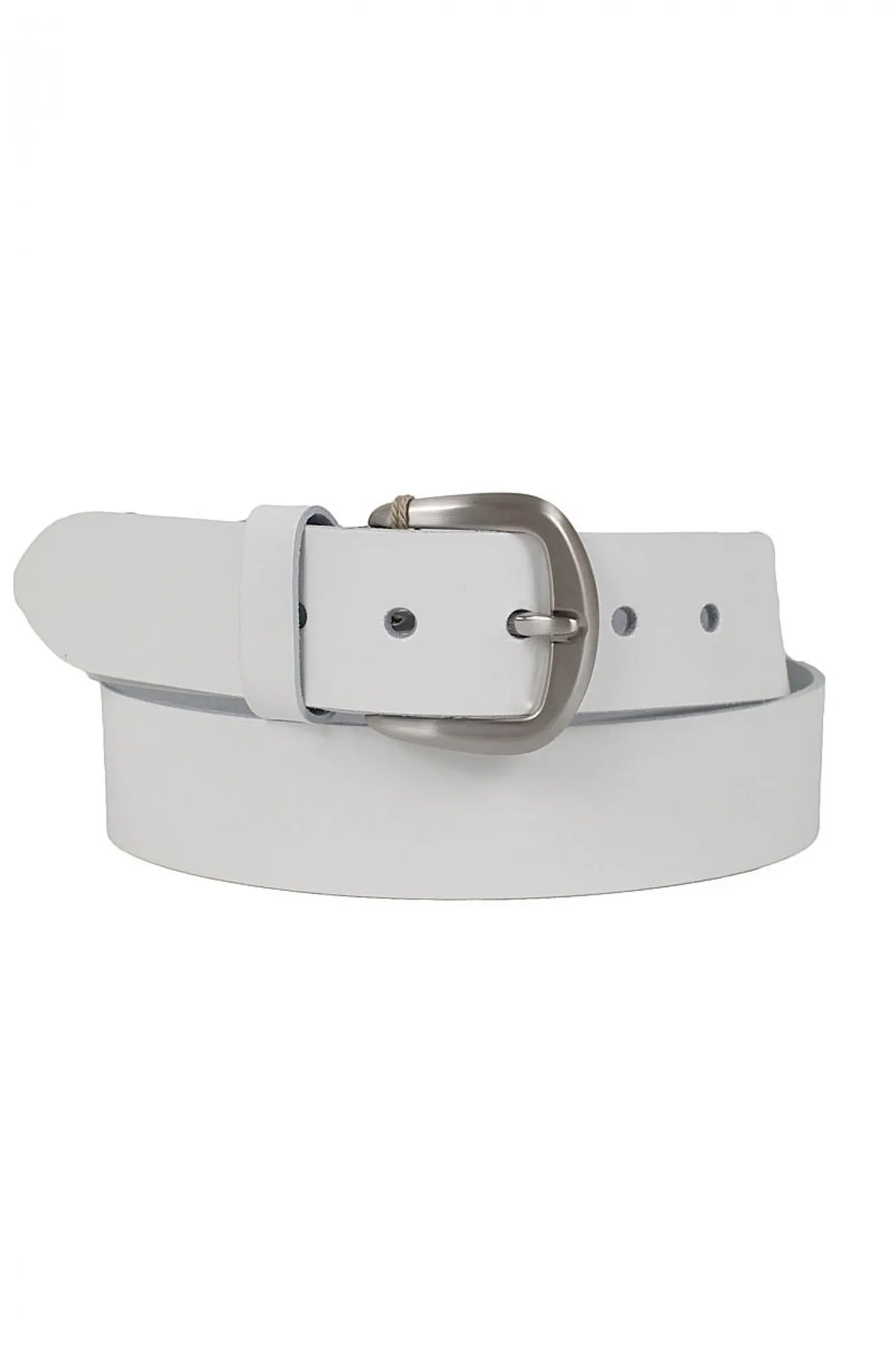 Herren Gürtel 401482 4cm Pull-UP Ledergürtel von Bernd Götz in Weiß