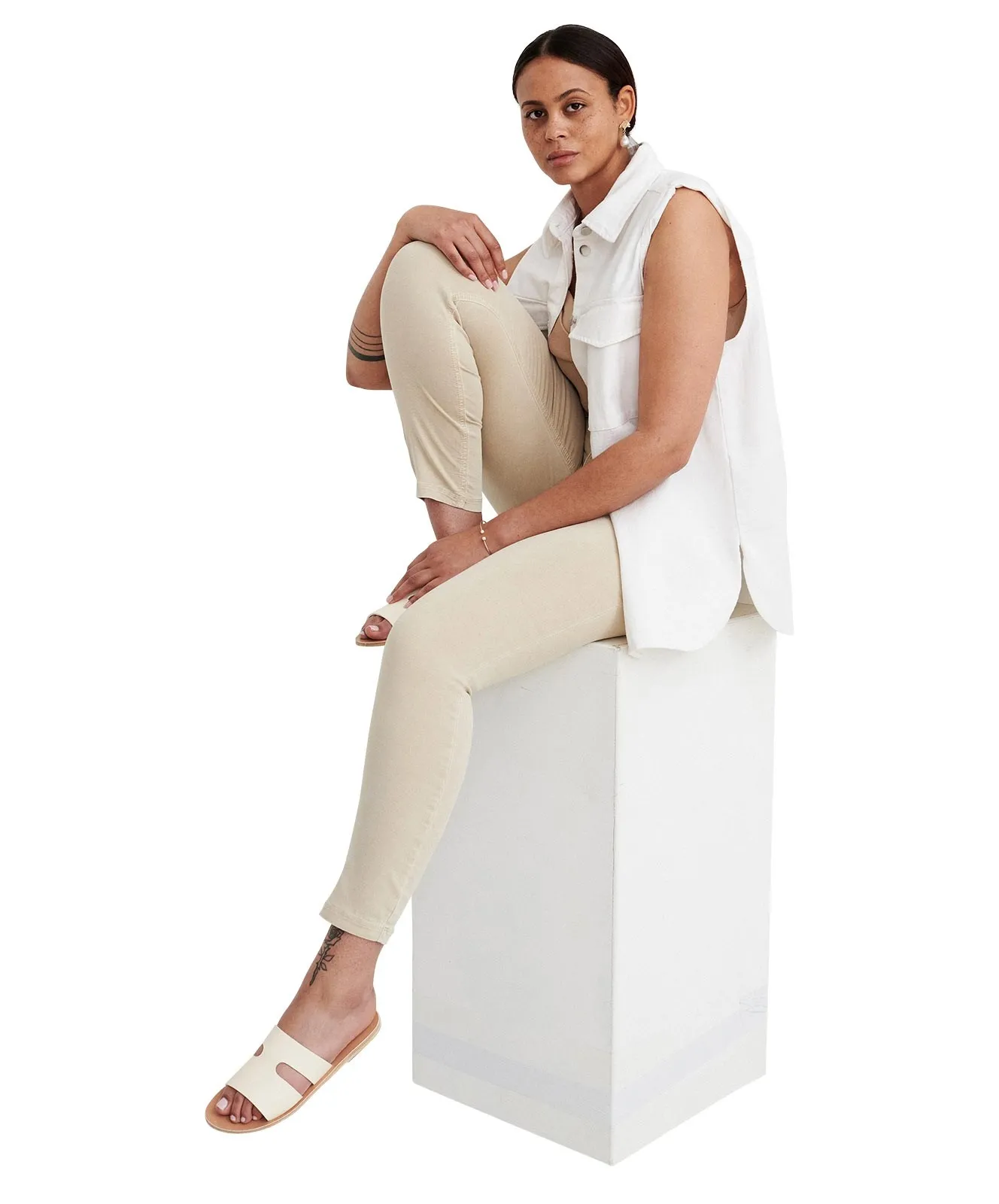 Damen Jeans Dream von MAC in Smoothly Beige