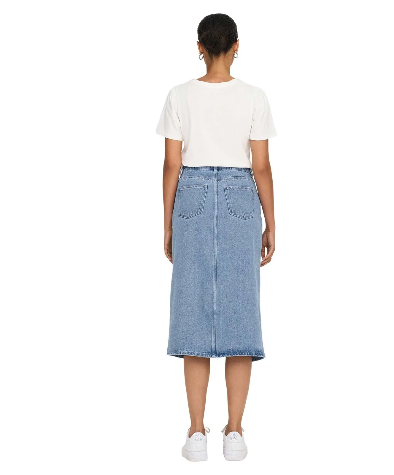 Damen Rock Bianca von Only in Light Blue