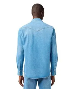 Wrangler Hemd Western Shirt in Stonewash