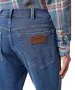 Herren Jeans Texas Slim von Wrangler in Ridge Wash