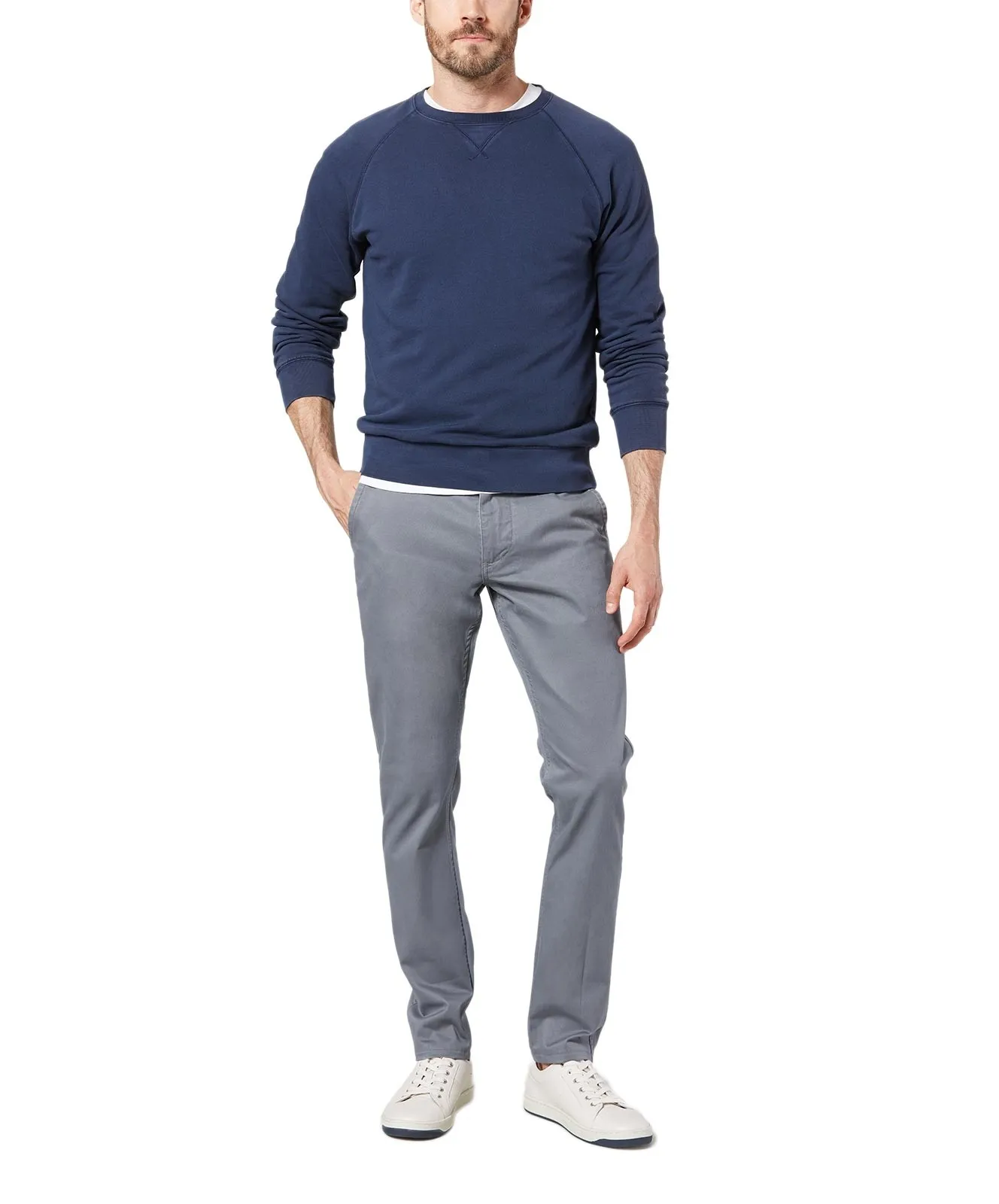Herren Hose Alpha Original Skinny von Dockers in Burma Grey