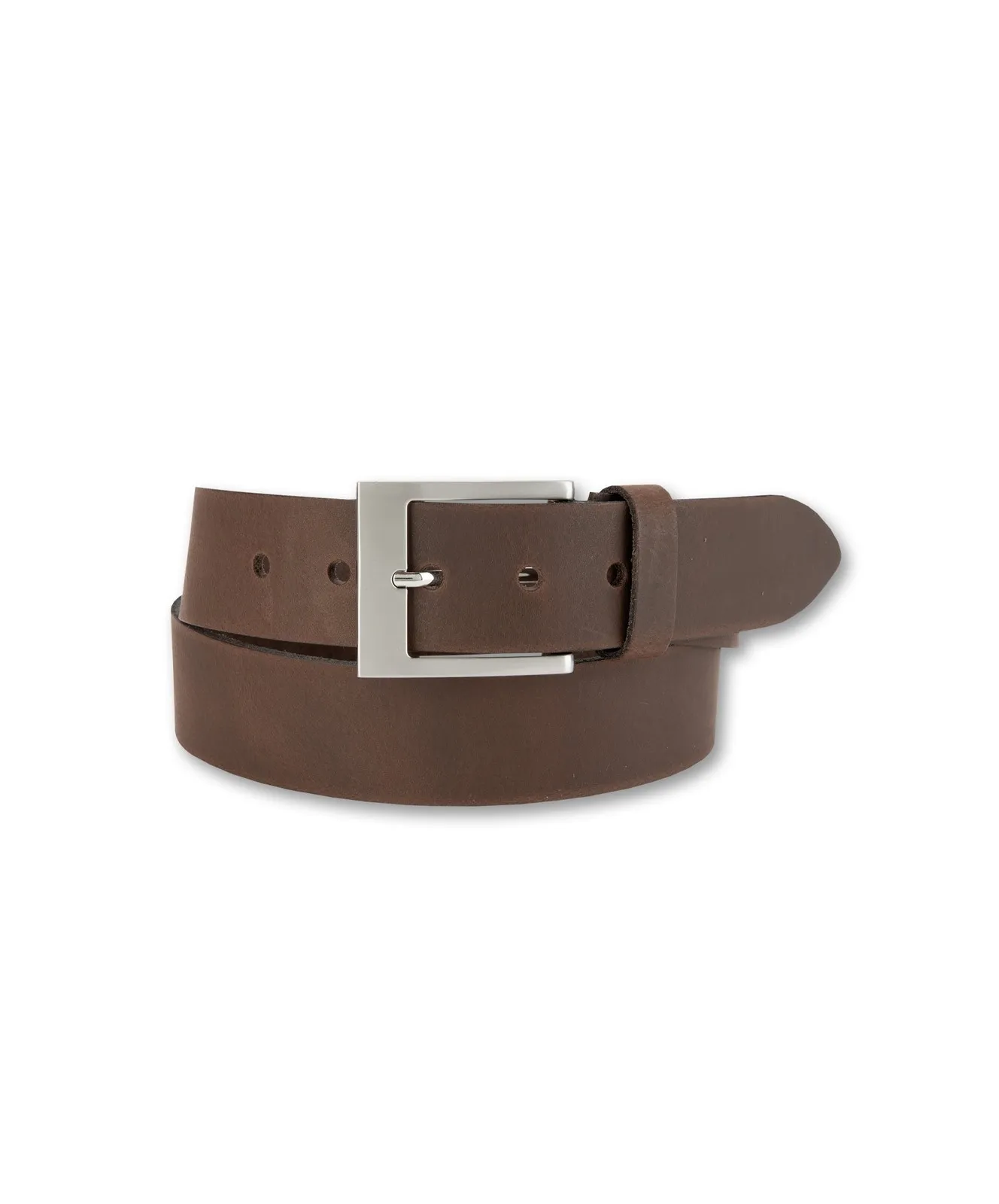 Herren Gürtel 4cm Pull-UP-Ledergürtel von Bernd Götz in Dunkelbraun