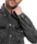 Herren Jacke Denim Jacket von Cross in Anthrazit