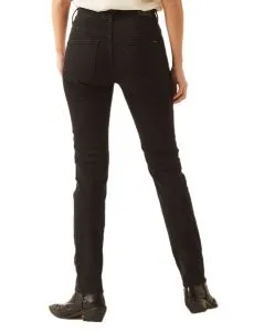 Garcia Caro Jeans Curved in schwarzem Dark Used
