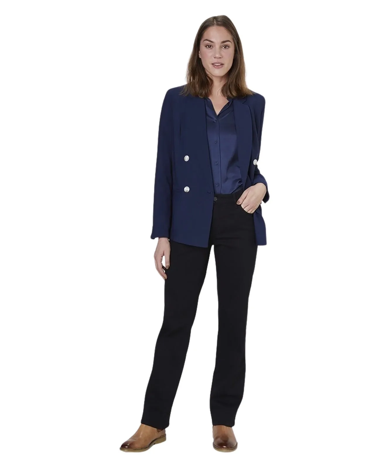 Damen Jeans Lara von Paddocks in Black/Black
