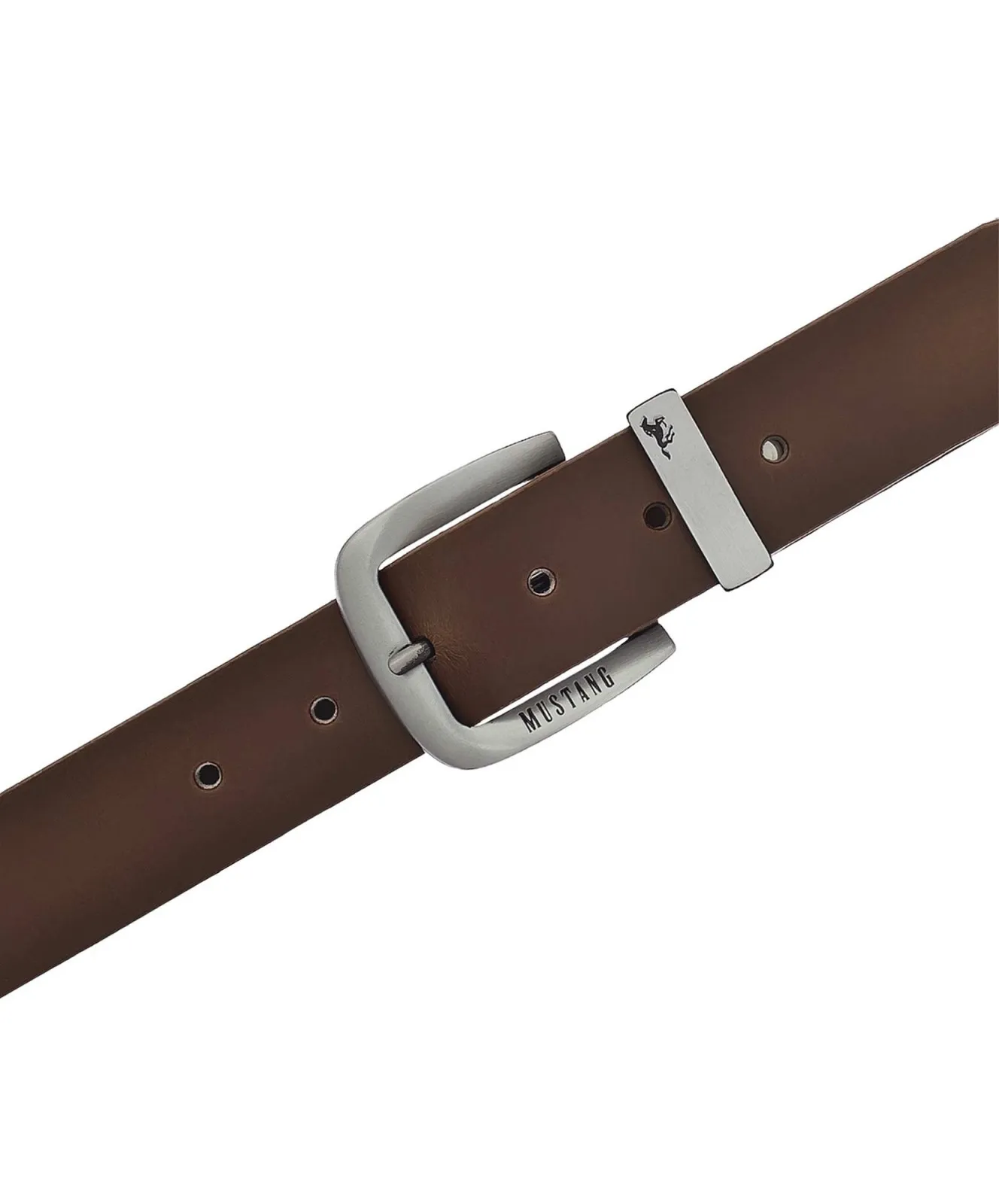 Herren Gürtel Echtleder-Herrengürtel in 35 mm von Mustang in Baileys