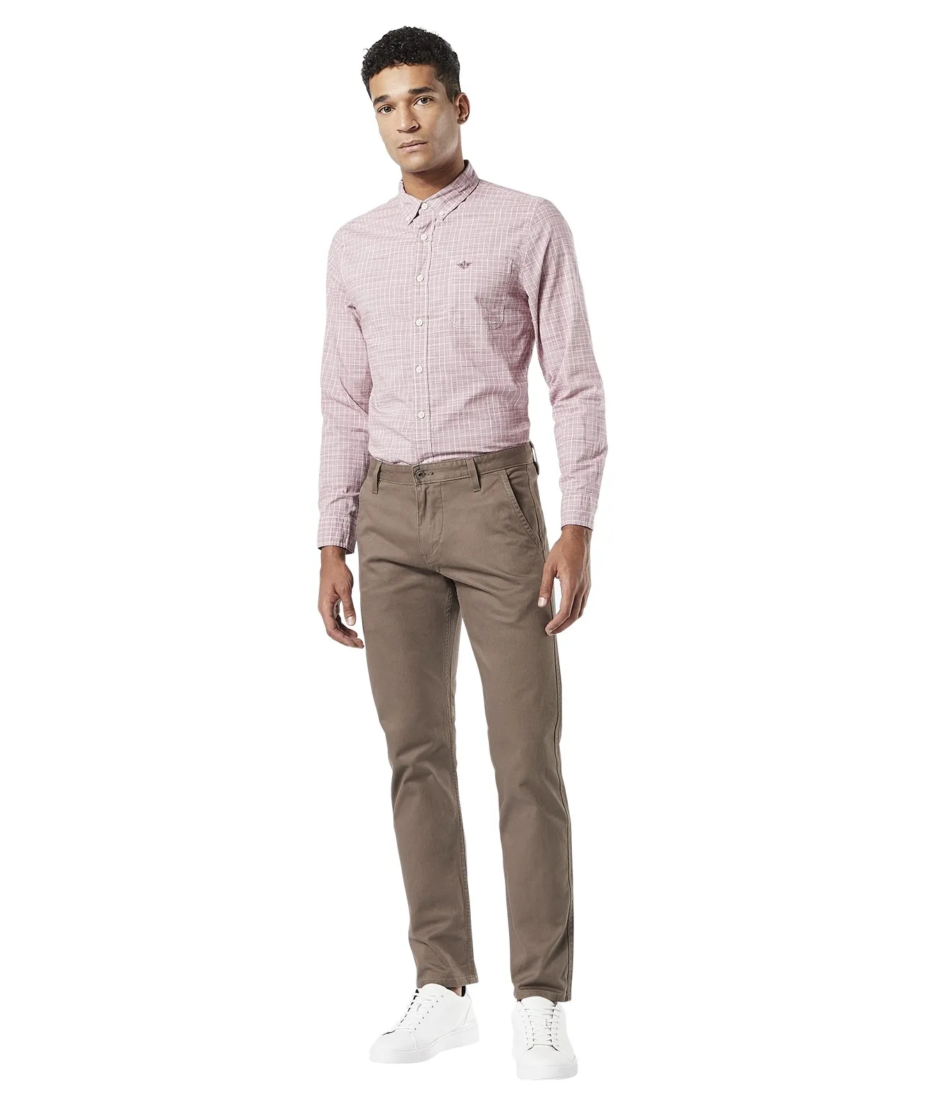 Herren Hose Alpha von Dockers in Dark Pebble
