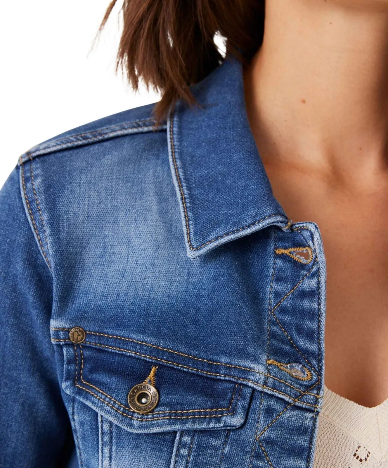 Damen Jacke Sofia Slim von Garcia in Medium Used