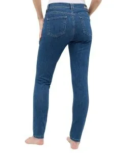 Angels Jeans Skinny Button mit Doppelknopf in Stonewash