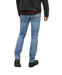 Jack & Jones Tim Jeans Slim Straight Fit in Hellblau