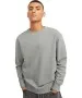 Herren Pullover Star Basic Sweat Crew von Jack & Jones in Ultimate Grey