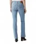 Damen Jeans 725 High Rise Bootcut  von Levis in Blue Wave Light