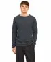 Herren Pullover Hill Knit Crew Neck von Jack & Jones in Dark Grey Melange