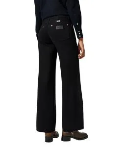 Wrangler World Wide Jeans in Midnight Schwarz
