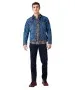 Herren Jeans Texas von Wrangler in Blue Black