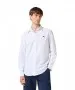Herren Hemd Long Sleeve 1 Pocket Shirt von Wrangler in White Oxford